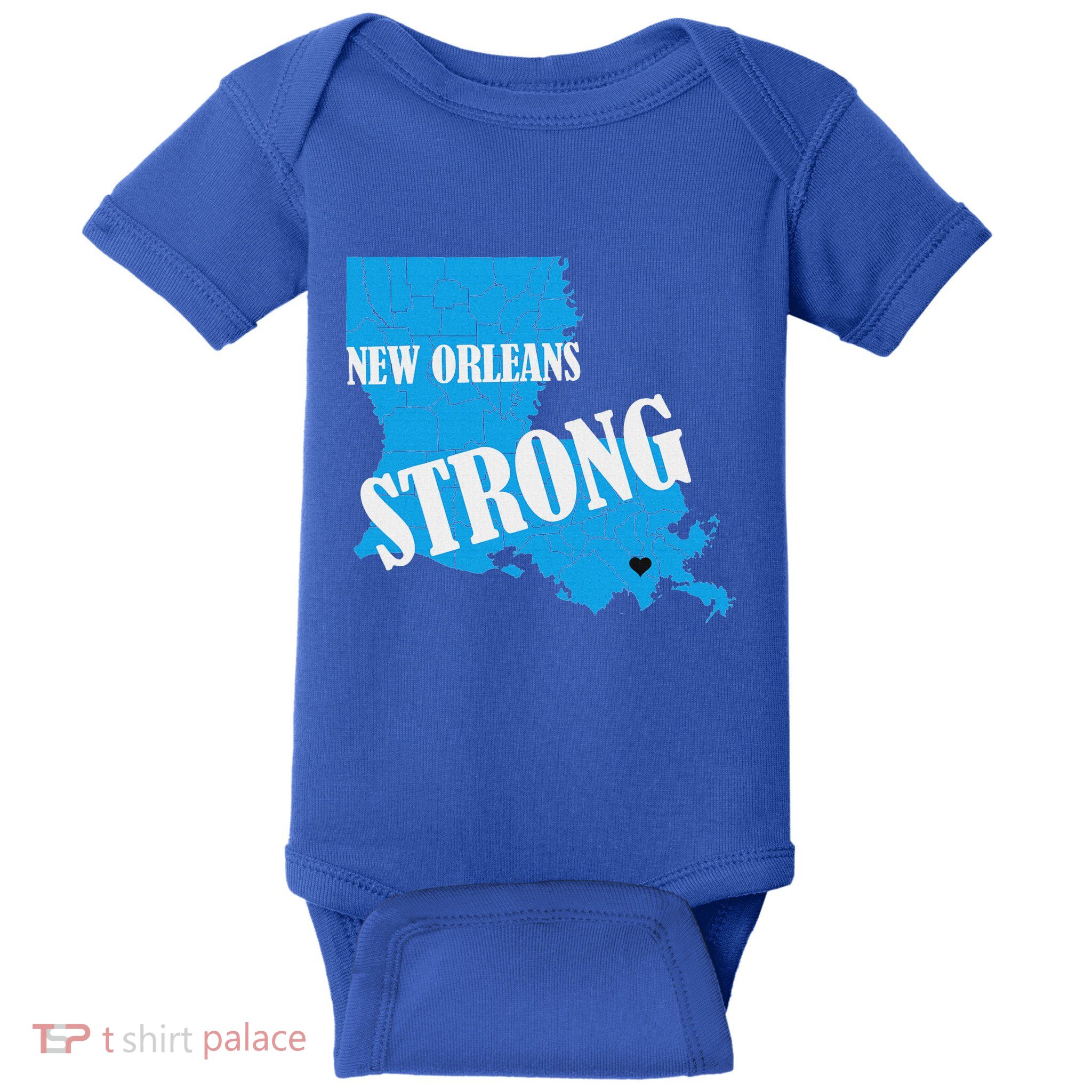 New Orleans Nola Strong 2025 Pray For Nola Baby Bodysuit