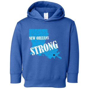 New Orleans Nola Strong 2025 Pray For Nola Toddler Hoodie