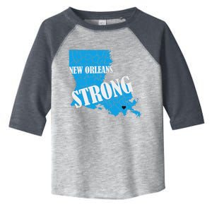 New Orleans Nola Strong 2025 Pray For Nola Toddler Fine Jersey T-Shirt