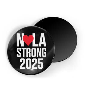 New Orleans Nola Strong Heart 2025 New Orleans Strong Magnet