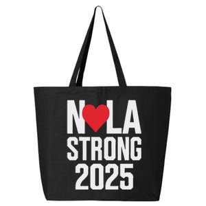 New Orleans Nola Strong Heart 2025 New Orleans Strong 25L Jumbo Tote