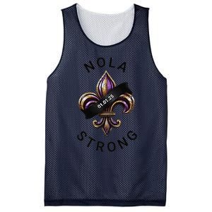 New Orleans Nola Strong Heart New Orleans Strong Mesh Reversible Basketball Jersey Tank