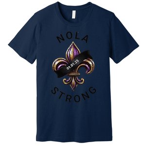 New Orleans Nola Strong Heart New Orleans Strong Premium T-Shirt