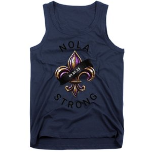 New Orleans Nola Strong Heart New Orleans Strong Tank Top