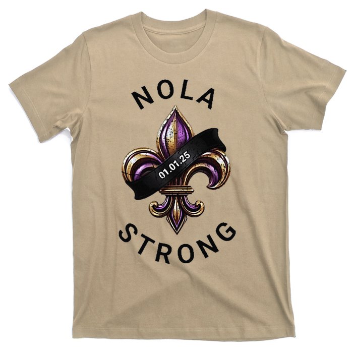 New Orleans Nola Strong Heart New Orleans Strong T-Shirt