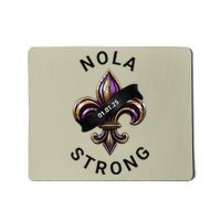 New Orleans Nola Strong Heart New Orleans Strong Mousepad