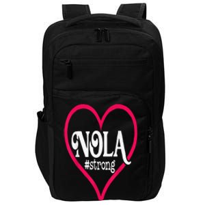 New Orleans Nola Strong Heart Impact Tech Backpack