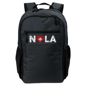 New Orleans Nola Strong Heart 2025 New Orleans Strong Daily Commute Backpack