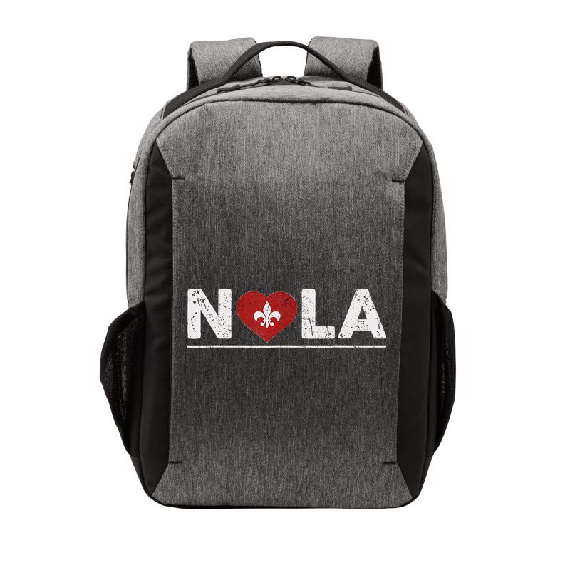 New Orleans Nola Strong Heart 2025 New Orleans Strong Vector Backpack