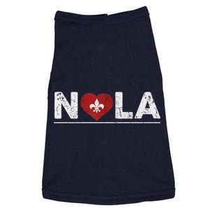 New Orleans Nola Strong Heart 2025 New Orleans Strong Doggie Tank