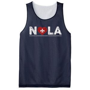 New Orleans Nola Strong Heart 2025 New Orleans Strong Mesh Reversible Basketball Jersey Tank