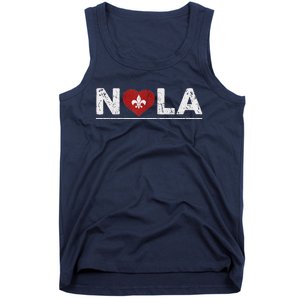 New Orleans Nola Strong Heart 2025 New Orleans Strong Tank Top