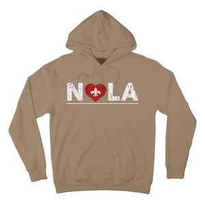 New Orleans Nola Strong Heart 2025 New Orleans Strong Hoodie