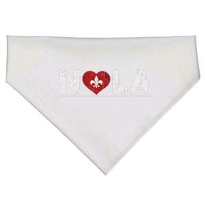 New Orleans Nola Strong Heart 2025 New Orleans Strong USA-Made Doggie Bandana