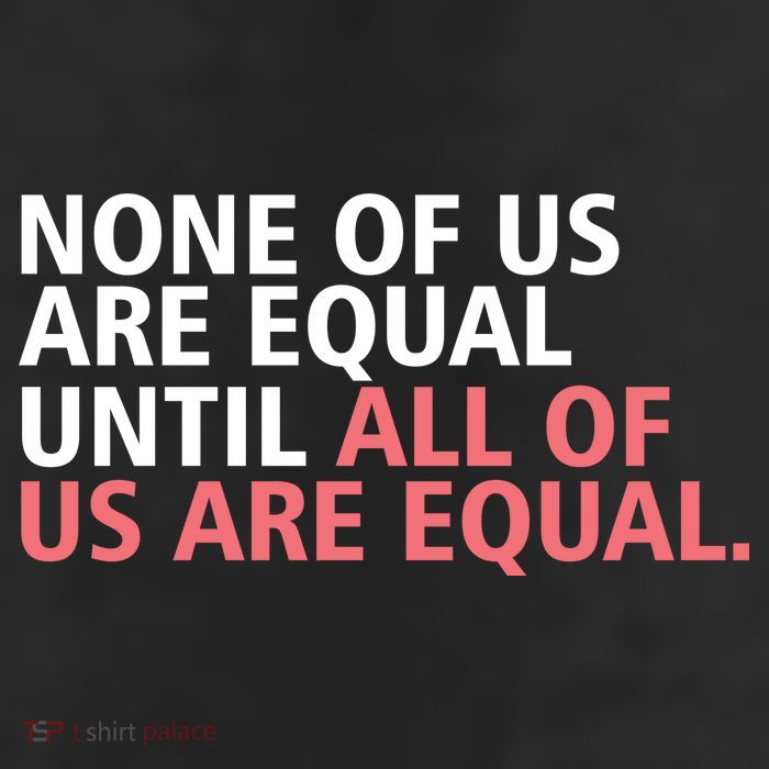 None of Us Are Equal 11oz C Handle Ceramic Mug
