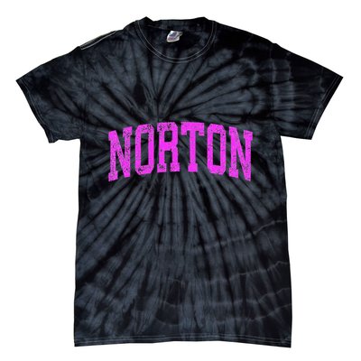 Norton O.H.I.O Oh Vintage Athletic Sports Design Tie-Dye T-Shirt