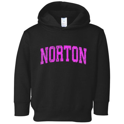 Norton O.H.I.O Oh Vintage Athletic Sports Design Toddler Hoodie