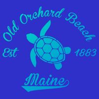 Nautical Old Orchard Beach Maine Sea Turtle Gift 16 in Basic Backpack