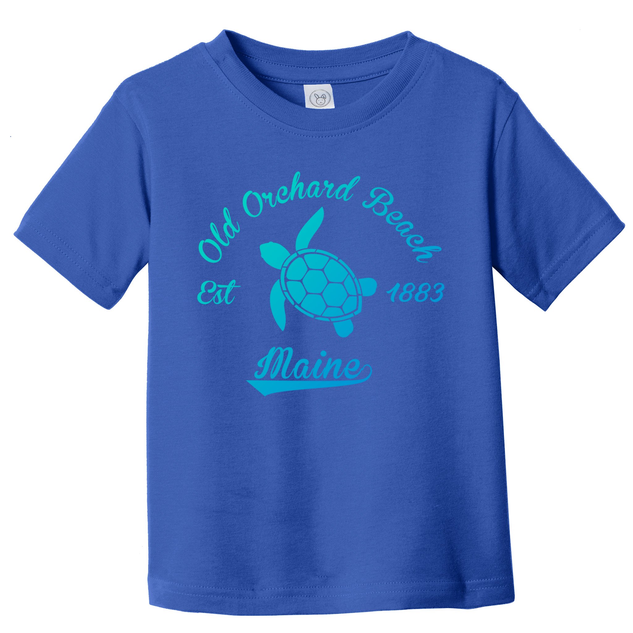 Nautical Old Orchard Beach Maine Sea Turtle Gift Toddler T-Shirt