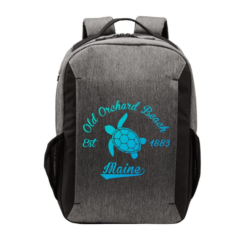 Nautical Old Orchard Beach Maine Sea Turtle Gift Vector Backpack