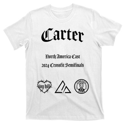 Never Out Of The Fight Carter North America Cast 2024 T-Shirt