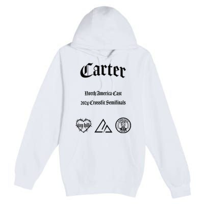 Never Out Of The Fight Carter North America Cast 2024 Premium Pullover Hoodie