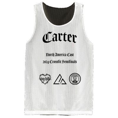 Never Out Of The Fight Carter North America Cast 2024 Mesh Reversible Basketball Jersey Tank