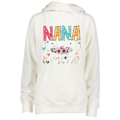 Nana Of Outnumbered Happy Mothers Day Proud Nana Gift Womens Funnel Neck Pullover Hood