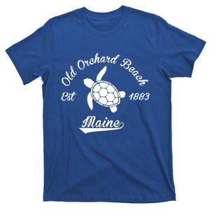 Nautical Old Orchard Beach Maine Sea Turtle Gift T-Shirt