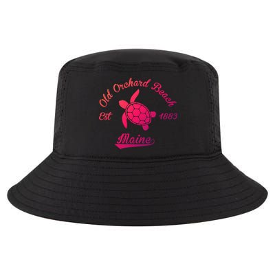 Nautical Old Orchard Beach Maine Sea Turtle Gift Cool Comfort Performance Bucket Hat