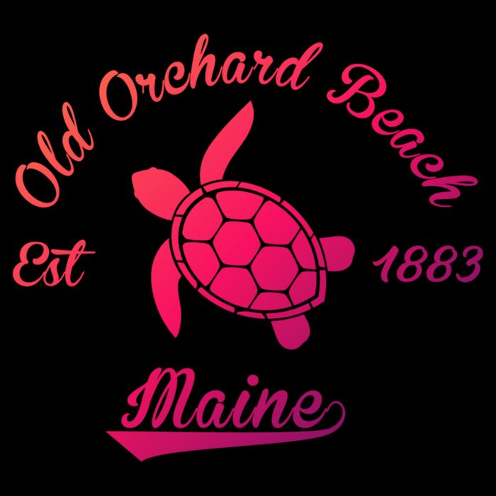 Nautical Old Orchard Beach Maine Sea Turtle Gift Impact Tech Backpack