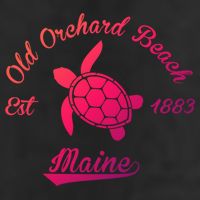 Nautical Old Orchard Beach Maine Sea Turtle Gift Hat