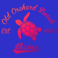 Nautical Old Orchard Beach Maine Sea Turtle Gift 16 in Basic Backpack
