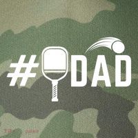 Number One Pickleball Dad Funny Fathers Day Pickleball Lover Gift Legacy Tie Dye Trucker Hat
