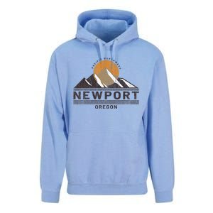 Newport Oregon Pacific Northwest Vacation Souvenir Unisex Surf Hoodie