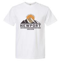 Newport Oregon Pacific Northwest Vacation Souvenir Garment-Dyed Heavyweight T-Shirt