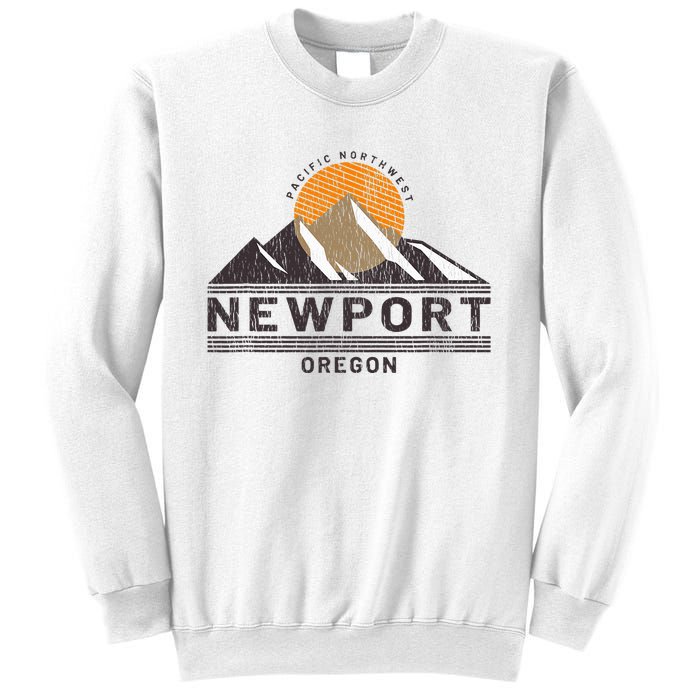 Newport Oregon Pacific Northwest Vacation Souvenir Sweatshirt