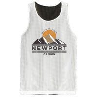 Newport Oregon Pacific Northwest Vacation Souvenir Mesh Reversible Basketball Jersey Tank