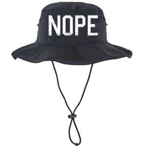 NOPE Funny Meme Legacy Cool Fit Booney Bucket Hat