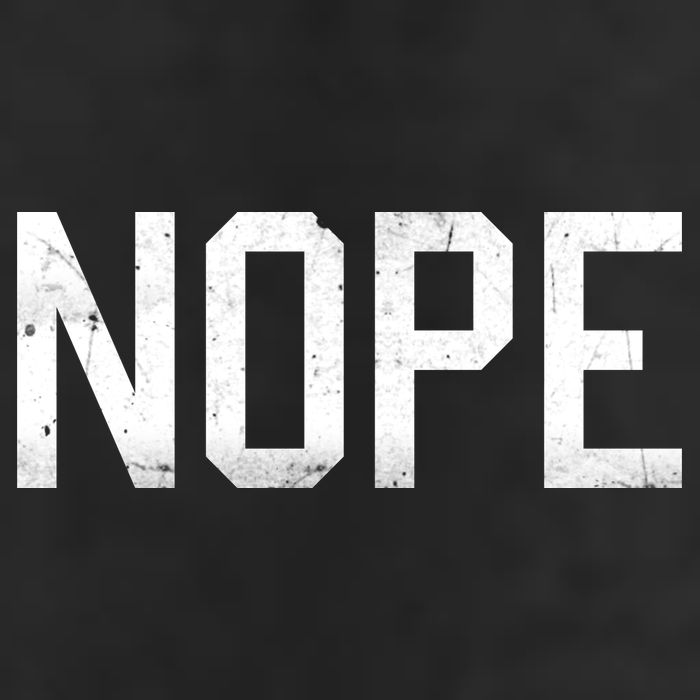 NOPE Funny Meme 11oz C Handle Ceramic Mug