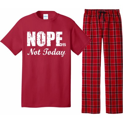 Nope Not Today Pajama Set