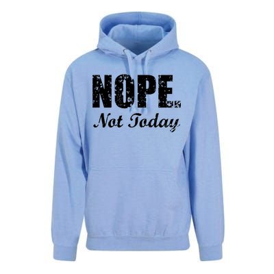 Nope Not Today Unisex Surf Hoodie