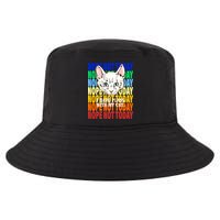 Nope Not Today I Have Plans With My Cat Cool Comfort Performance Bucket Hat