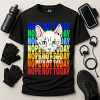 Nope Not Today I Have Plans With My Cat Performance Shirt