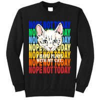 Nope Not Today I Have Plans With My Cat Sweatshirt