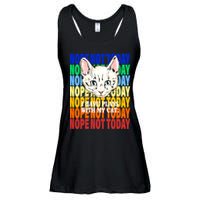 Nope Not Today I Have Plans With My Cat Ladies Essential Flowy Tank
