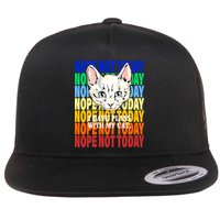 Nope Not Today I Have Plans With My Cat Flatbill Hat