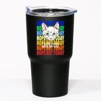 Nope Not Today I Have Plans With My Cat Tumbler