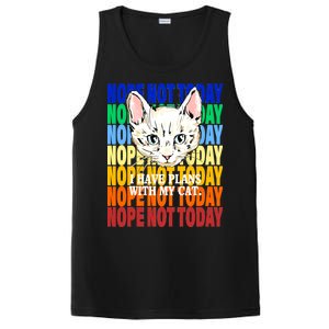 Nope Not Today I Have Plans With My Cat PosiCharge Competitor Tank