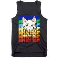 Nope Not Today I Have Plans With My Cat Tank Top